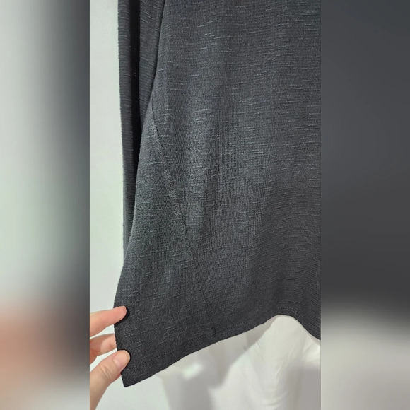 Universal Thread NWT‎ Women's Turtleneck Top Size XL Black Slub Knit Lightweight - Picture 7 of 7